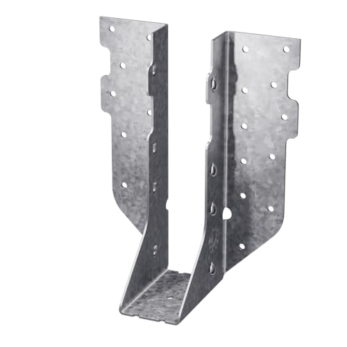 Simpson Strong-Tie HUS28 HUS Heavy U-Shaped Hanger - for 2x8 Beam Size, Face-Mount Joist Hanger, Double-Shear Nailing, Zinc Galvanized Steel Construction