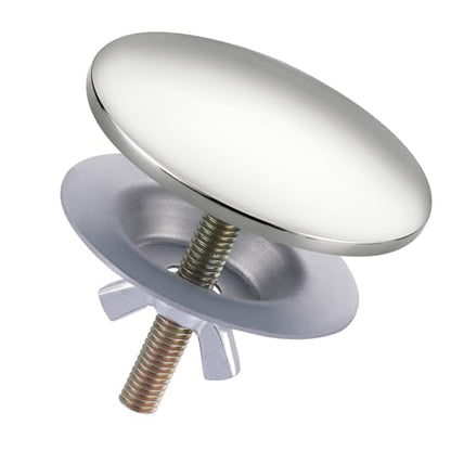Kitchen Sink Hole Cover, Faucet Hole Cover for Kitchen Sink, Tap Hole Plate Stopper Cover Blanking Brass Metal Plug, Polished Nickel - color: Polished Nickel