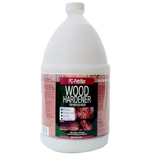 PC Products PC-Petrifier Water-Based Wood Hardener, 1 gal, Milky White 128442 - size: 128 Fl Oz (Pack of 1)