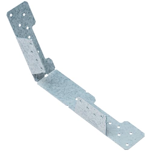 Simpson Strong-Tie LSCZ LSC 18-Gauge ZMAX Galvanized Adjustable Stringer Connector - size: 1 Each