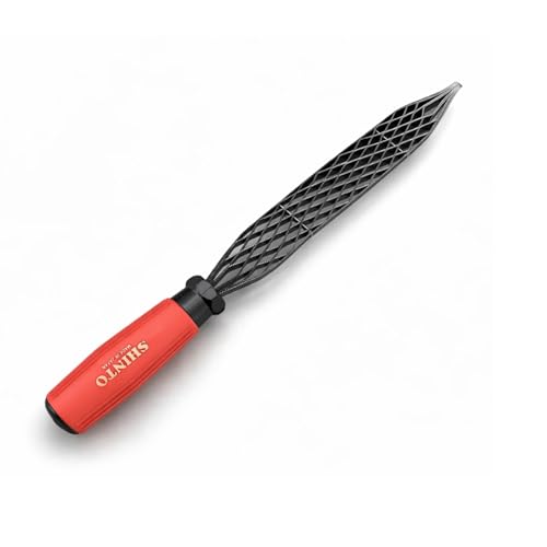 Guitar Tools USA Shinto Saw Rasp - E1201, 9" Blade, Double-Sided, Fine & Extra-Fine Teeth, Non-Clogging Design