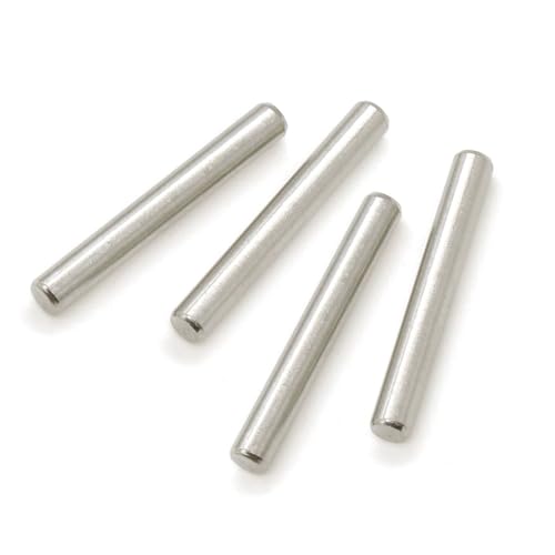 50 Pcs Stainless Steel Shelves Dowel Pins, Dowel Pin Hardware Shelf Support Pegs Pin Fastener (4mm x 40mm) - size: 4mm x 40mm