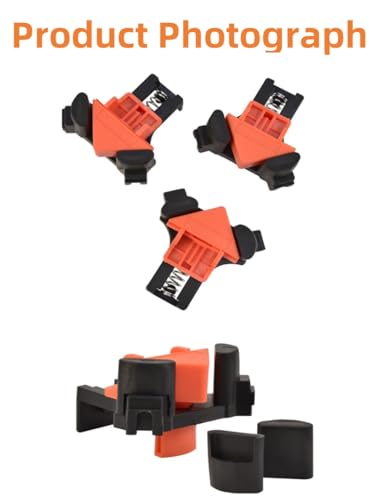 Woodworking Right Angle Fixing Clip, 4Pcs, 90 Degrees