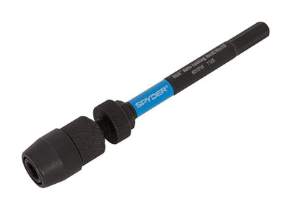 Spyder 6" Hole Saw Extension, Works with Hex 8 and Hex 10 Pilot Bits, Quick Release with Lock (601018) - size: 6"