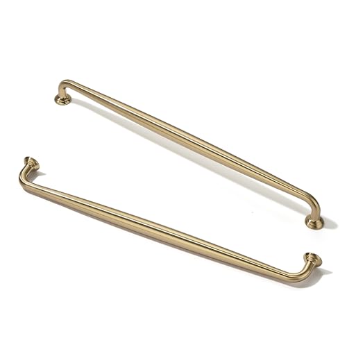 TUNNY 5 Pack Cabinet Handles-8.81"/224mm Screw Spacing Champagne Bronze Furniture Hardware Handles for Kitchen Cabinets Bedroom Dresser Wardrobe Cabinet Pulls - color: Champagne Bronze, size: 8.81"(224mm)Hole Center-5Pcs