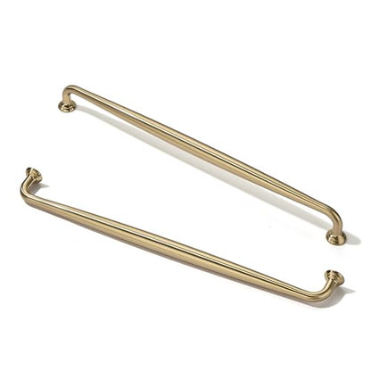 TUNNY 5 Pack Cabinet Handles-8.81"/224mm Screw Spacing Champagne Bronze Furniture Hardware Handles for Kitchen Cabinets Bedroom Dresser Wardrobe Cabinet Pulls - color: Champagne Bronze, size: 8.81"(224mm)Hole Center-5Pcs
