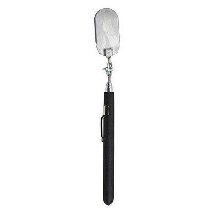 Ullman Devices HTB-2T Oval Pocket Telescoping Inspection Mirror, 1" x 2" Mirror, 5-5/26" to 28-1/4" Handle