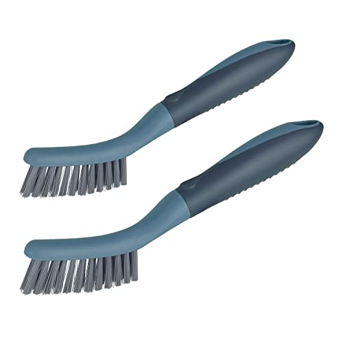 2 Pack Grout Scrub Brush with Stiff Bristles