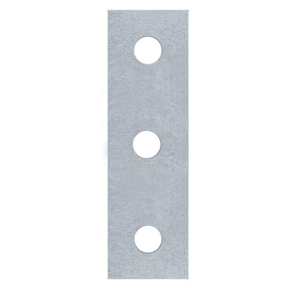 heneng 9 Pack Strut Flat Plate Hardware for 1-5/8" Strut Channel,5-3/8" L - size: Length:5-3/8"