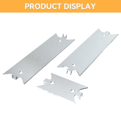 80 PCS 6 Inch Nail Plates for Wood Studs, Nail Guards Protector for Studs - size: 6 x 1.5 Inch