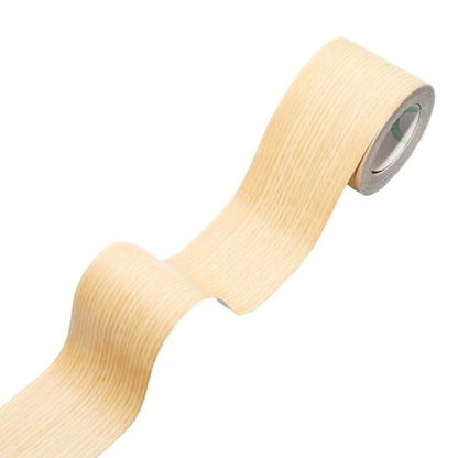 Lilaly 2 inches x 32 feet Wood Grain Repair Tape,Wood Grain Tape,Widely Used for Tables, Doors, Floor and DIY(Douglas Fir) - color: Douglas Fir