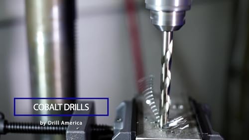 Drill America - GLBCOX121/4 1/4" x 12" Cobalt Aircraft Extension Drill Bit, GLBCO Series - size: 2 in, style: 12" Length
