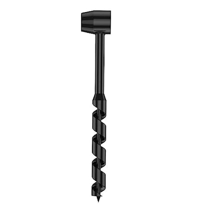 Hand Auger Wood Drill, Heavy Duty Steel Scotch Eye Wood Auger Manual Hand Drill Bit Bushcraft Survival Tools for Camping,Outdoor,Hiking,Woodworking (19mm) - color: 19mm