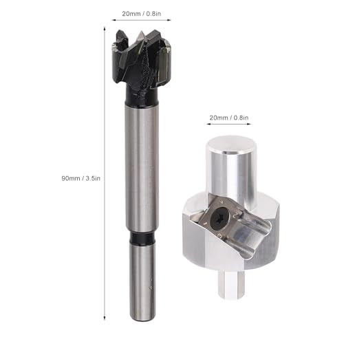 Vertical Drilling Jig Dog Hole Template Kit WALFRONT 20mm Aluminum Alloy Carpentry Alignment Tool for Woodworking Furniture