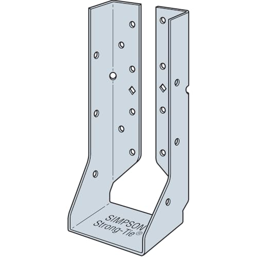 Simpson Strong-Tie HUCQ410-SDS HUCQ Heavy Face-Mount Concealed-Flange Joist Hanger for 4x10 w/ Screws