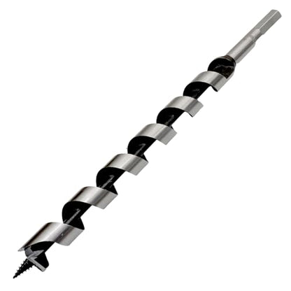 3/4 Inch x 12 Inch Wood Auger Drill Bit for Tree Stump Drilling - size: 3/4 Inch