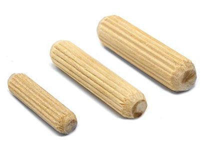 Titebond III Ultimate Wood Glue 1414 16oz and Wen 400-Piece Fluted Dowel Pin Variety Bucket with 1/4, 5/16, and 3/8-inch Dowels