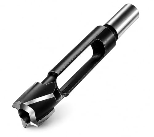 1/2 in. Wood Tenon Dowel Plug Cutter Tenon Cutter Plug Maker Woodworking Drill Bit - size: 1/2 in