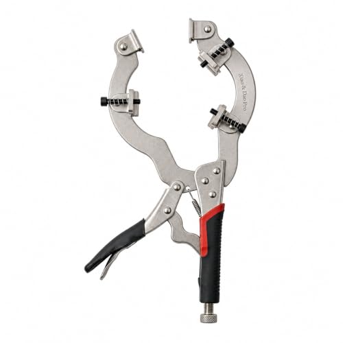 Locking C-Clamp Pipe and Tube Clamp 13'' Steel Pipe Alignment Tool