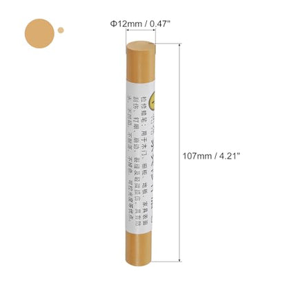 uxcell 3Pcs Furniture Repair Crayons Wood Wax Filler Stick, Bamboo Yellow - color: Bamboo Yellow