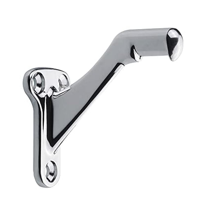 Triumph Hardware,3 Pack,3" Heavy Duty Handrail Bracket Polished Chrome,Stair Railing Bracket - color: Polished Chrome