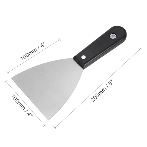 4Pcs 4" Putty Scraper Spatula Edge Drywall Repair Spreader