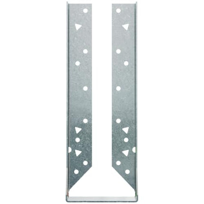 Simpson Strong-Tie HUC412Z HUC Heavy Concealed-Flange Face-Mount Joist Hanger - Nominal Joist Size: 4x12, ZMAX Galvanized Coating, Heavy Duty Steel Construction