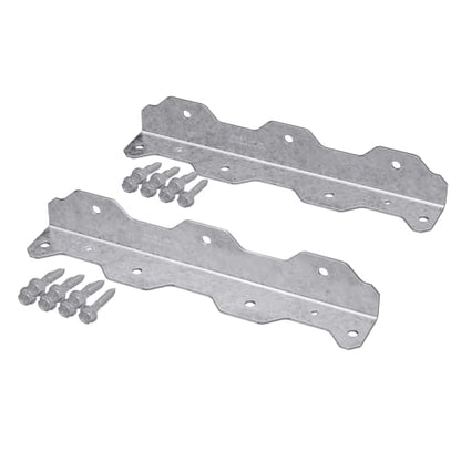 Simpson Strong-Tie TA10ZKT TA 10-1/4 in. 12-Gauge ZMAX Galvanized Staircase Angle (2-Qty)