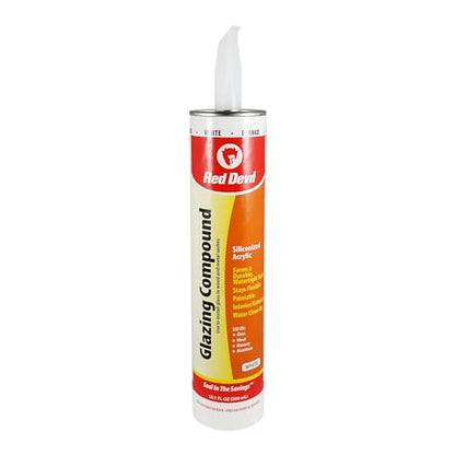Red Devil 0666 Glazing Compound, 10.1 oz. - style: 1 - Pack