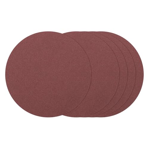 10Pcs Sanding Discs 5Inch 150Grit Hook and Loop Sandpapers Red - size: 5 Inch(150 Grit)
