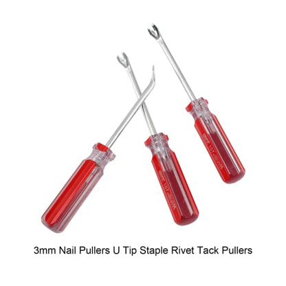 3pcs Tack Lifter, Nail Staple Puller Remover - size: Large