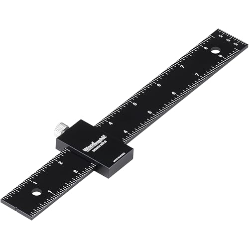 9" Pocket Ruler – Compact CNC Marking Tool for Accurate Woodworking, Joinery, and Layout - size: 9 Inch