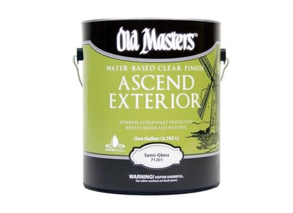 Old Masters Ascend Water-Based UV Protective Finish (1, Gallon-S/G Finish)