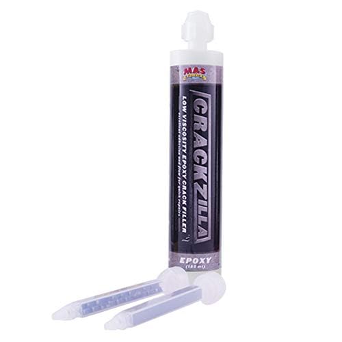 MAS Epoxies Crackzilla Low Viscosity Epoxy Crack Filler, 185 ml - size: Crackzilla, 185ML
