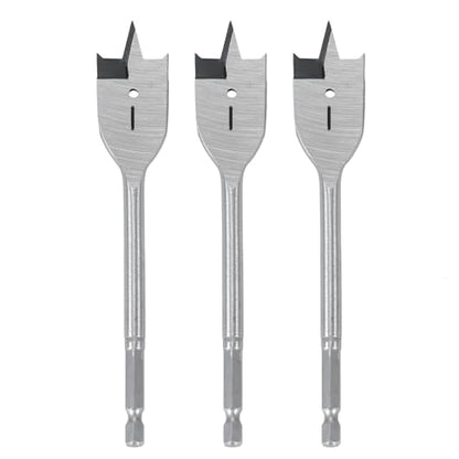 1 inch Wood Spade Drill Bit Wood Paddle Flat Bit 3 PCS