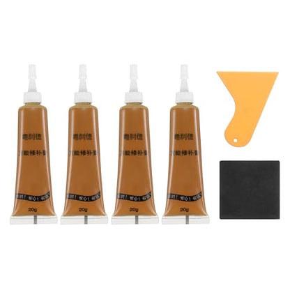 uxcell Wood Repair Kit,4Pcs Touch Up Filler Wood,Golden Sandalwood - color: Golden Sandalwood