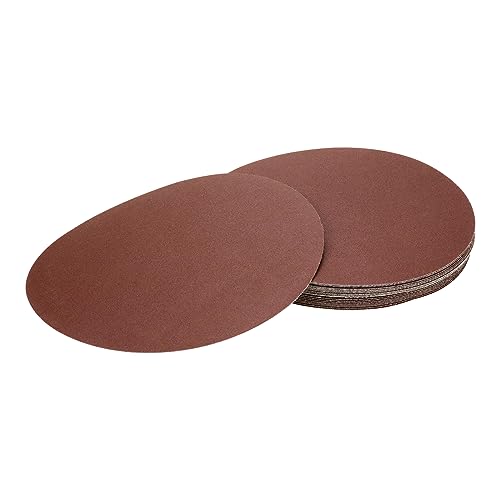 Hook and Loop Sanding Disc Round Sandpaper 7" 180 Grit 20pcs - size: 7-inch 180 Grit