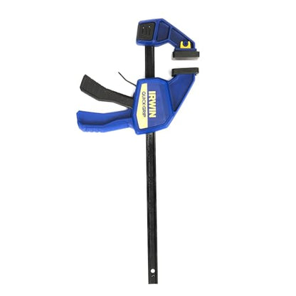 IRWINQUICK-GRIPOne-Handed Bar Clamp, Medium-Duty, 12", 1964718 - size: 12 inch, style: 12 Inch