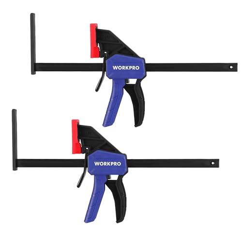 WORKPRO 2-Pack 9" Track Saw Clamps, 150lbs Load Limit