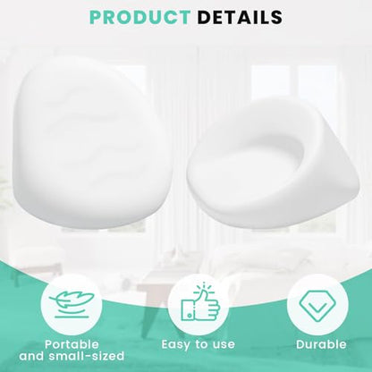 50 Pcs Door Frame Plugs, Entry Door Plugs, Door Window Screw Hole Plugs Compatible with ODL/Western Reflection Frame(White)