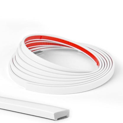 WOWSTAR Peel and Stick Molding Trim, 10 ft, White - color: White, size: 10 Feet