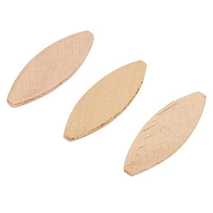 Wood Biscuit, 100pcs Wood Joining Biscuits Wood Board Docking Tool 0# 10# 20# (0#)