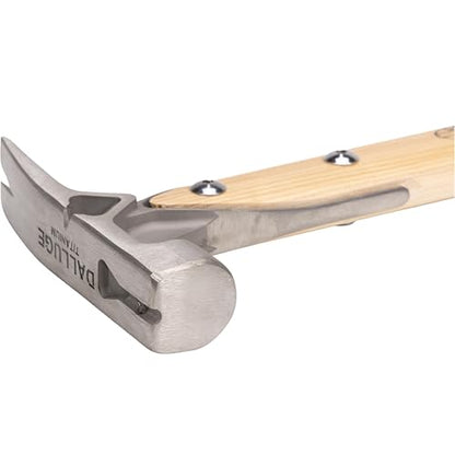 VAUGHAN 16 Oz Titanium Hammer, Smooth Face, Framing Hammer - style: Smooth