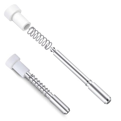 12 Pack Window Screen Plunger Latches with Cap, Window Screen Clips - color: 12 Pcs