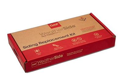 GAF WeatherSide Purity Straight Fiber-Cement Siding Replacement Kit - size: Straight Replacement Kit