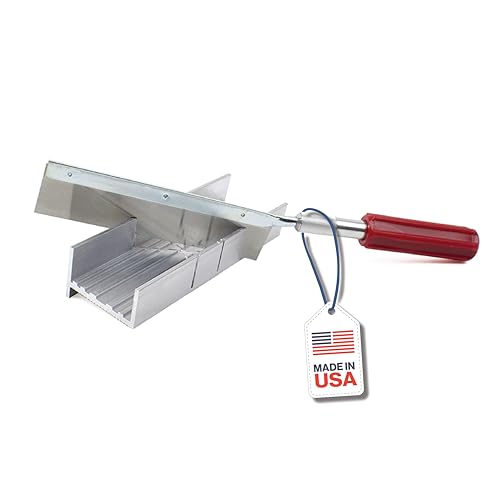 Excel Blades Mini Miter Box & Razor Saw Set, 6-Inch Aluminum - style: Mitre Box Set