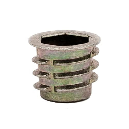 E-Z LOK Knife Thread Insert for Soft Wood, Hex Flanged, M10-1.5, 25 ct - size: M10-1.5, style: 13mm Length