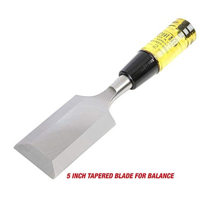 GreatNeck 1049 Professional Quality Wood Chisel, 2 Inch - size: 2-Inch