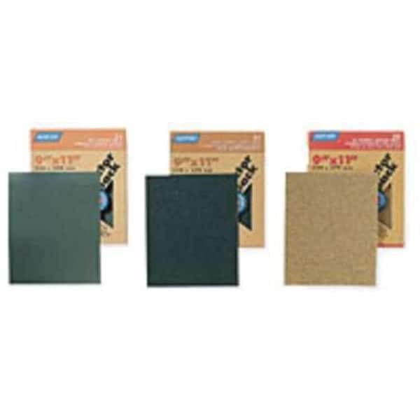Norton Waterproof Sandpaper, Tufbak 9X11 Sanding Sheet, 600 Grit for Fine Finishing, Fine Sand Paper for Wood, Stainless Steel and Glass, Pack of 50