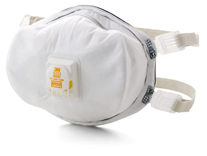 3M Particulate Disposable Respirator 8233, NIOSH APPROVED, N100, 1 Piece